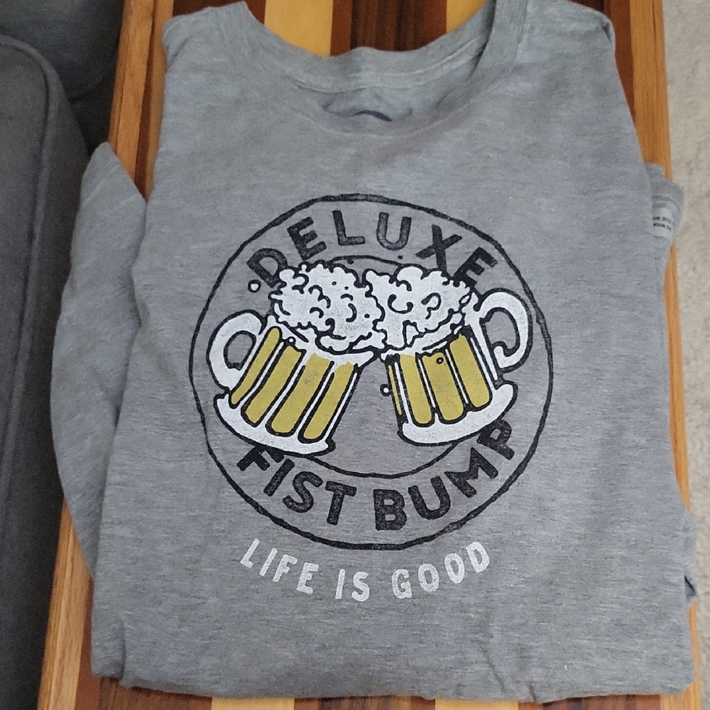 Life Is Good Gray
